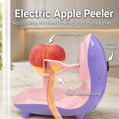 Electric  Peeler Tool with Slicer Corer, USB-C Rechargeable Automatic  Peeler Machine, Peels Fast 2