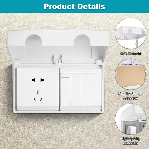 Plug Socket Cover, Adhesive Plug Socket Cover, Switch Protector Cover 2