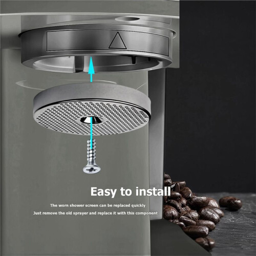53mm Stainless Steel Coffee Shower Screen, Espresso Water Diffuser for  8 Series  Coffee Machine 2