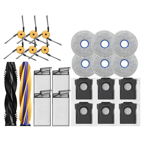 Accessory Kit Compatible with for  X60 Max Ultra Complete / X60 Ultra Robot Vacuum - 24PCS 1