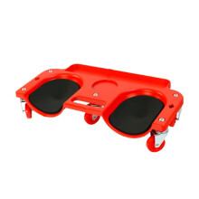 Mobile Kneeling Pad Wheels, Featuring Five Swivel Casters and A Tool Tray for Auto Repair, Tiling, Garage Work