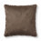 Homescapes Embossed Botanical Leaves Cushion with Cover, Brown 4