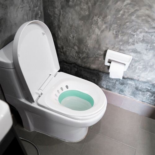 Baño de asiento plegable para inodoro