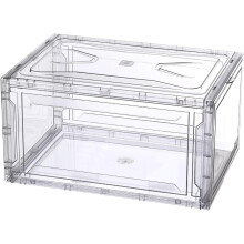 Set aus 6 Schuhboxen mit transparenter Magnettür — schuhvitrine, schuhbox transparent, schuhaufbewahrung