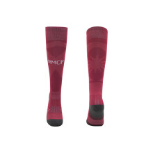 (M(UK 8-2.5), Real Madrid Pink) 2027 Kids Football Grip Socks High Knee Football Training Socks - Quick Dry Breathable Cushioned Socks