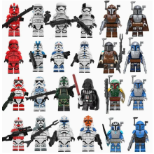24pcs Star Wars Minifigures Set Fit Lego