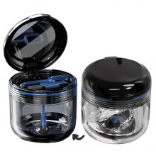 MURRI&MURRDI Compact Dental Appliance Organizer, BPA-Free Leakproof Retainer Case with Strainer Basket, Hygienic Travel Soaking Container for Denture