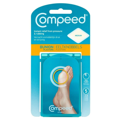 Compeed Compeed Bunion Plasters (5) - Pack of 2