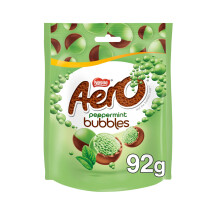 Aero Bubbles Peppermint Milk Chocolate Sharing Bag 92g