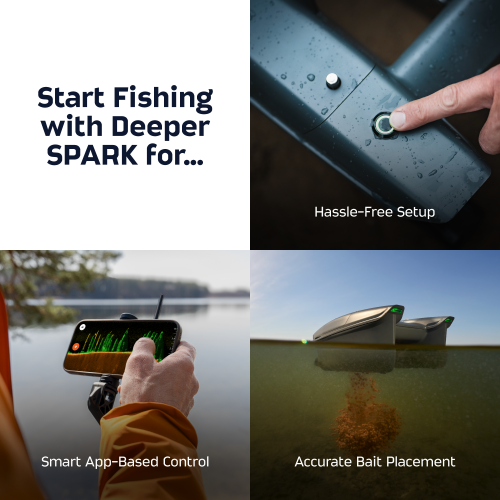 Deeper SPARK Smart Bait Boat CHIRP Sonar 2