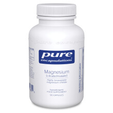 Pure Encapsulations Magnesium (Citrate/Malate) 120mg, 90 Capsules