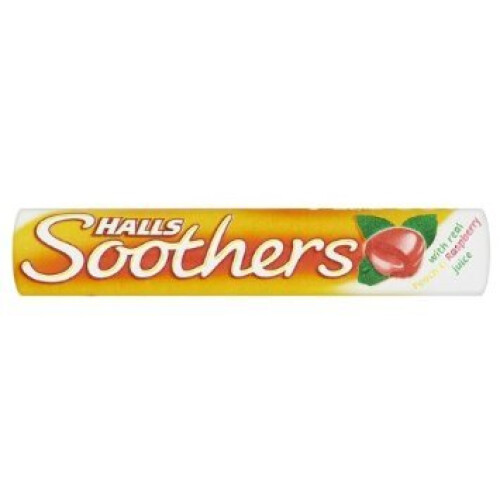 Halls Halls Soothers Peach & Raspberry (box of 20)…