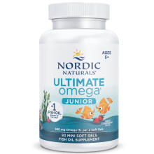 Nordic Naturals Ultimate Omega-3 for Kids - JR Fish Oil 680mg - 90 Softgels