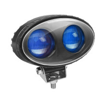 Luz LED de Seguridad para Montacargas, Luz de Advertencia de Zona, CC 10-100V, Focos para Montacargas, Lámpara de Advertencia de Seguridad para
