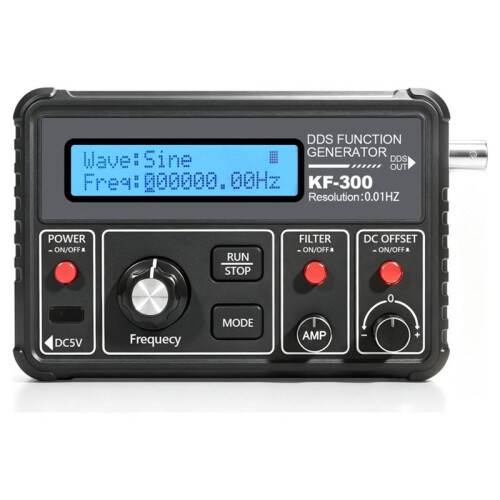KF-300 DDS Function Signal Generator Frequency Counter Signal Source Module Sine+Square+Sawtooth Waveform 2
