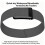 Bicep Band for Whoop5.0  Replacement Adjustable Nylon Strap Waterproof Replacement Wristbands Gray 3