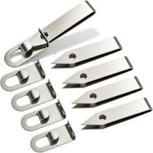 5 Stuks Sleutelhangerpincetten met Sleutelhangerclips voor Het Verwijderen van Teken, Doornen, Het Maken van Sieraden en Het Repareren van Elektronica