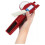 DIY Manual Embossing Label Maker,Handheld Labeling Tool,Lettering Tool,M1610 Embossing Label Maker Red 4