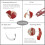 DIY Manual Embossing Label Maker,Handheld Labeling Tool,Lettering Tool,M1610 Embossing Label Maker Red 6