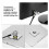 Laptop Lock, Tablet Lock Security Cable, 2 Keys Sturdy Steel Locking Kit Anti Theft Hardware Protection 4