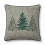 Homescapes Chenille Feel Christmas 3 Trees Throw Cushion - 45 x 45 cm 1