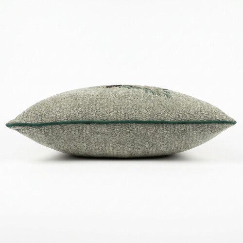 Homescapes Chenille Feel Christmas 3 Trees Throw Cushion - 45 x 45 cm 2