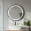 Living And Home Wall-Mounted Bathroom Adjustable LED Vanity Mirror with Demister 1
