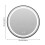 Living And Home Wall-Mounted Bathroom Adjustable LED Vanity Mirror with Demister 6