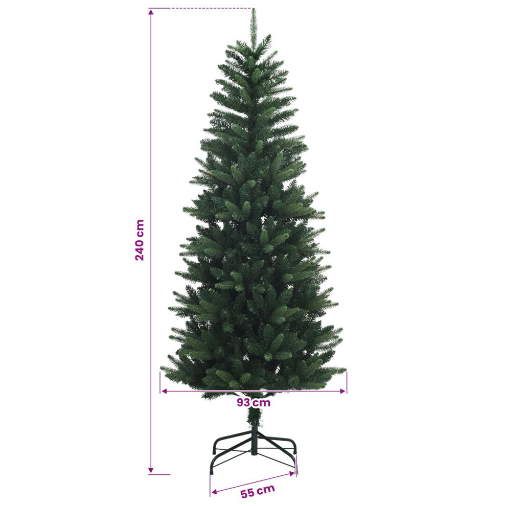 Vidaxl Artificial Christmas Tree With Bauble 240 Cm 300 Leds
