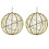 VidaXL vidaXL Christmas Finial Light 2 pcs 1500 LEDs Warm White 1