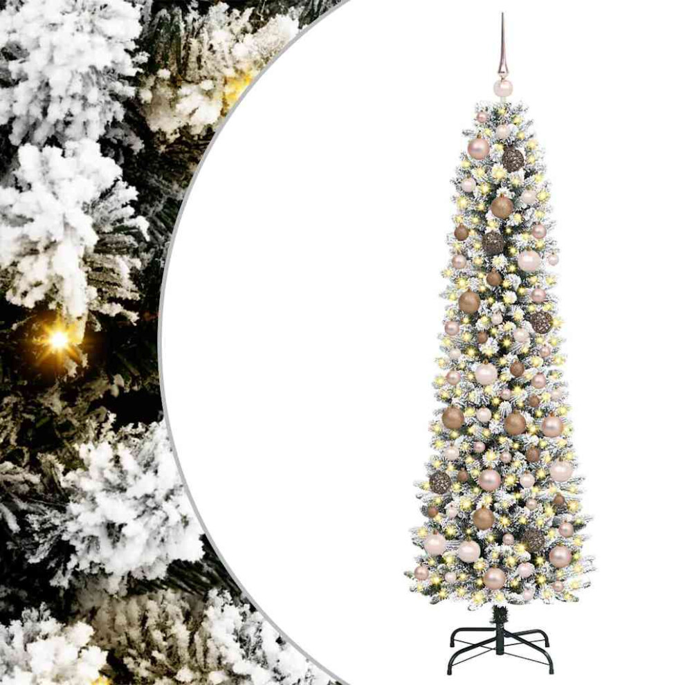 B&Q - Artificial Christmas Tree White 180 Cm - Image 2