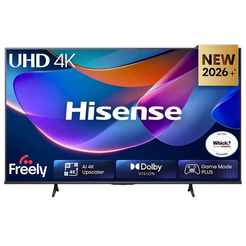 Hisense A6s Led 4K Hdr Smart Tv With Freely - 43A6stuk, Black - Image 5