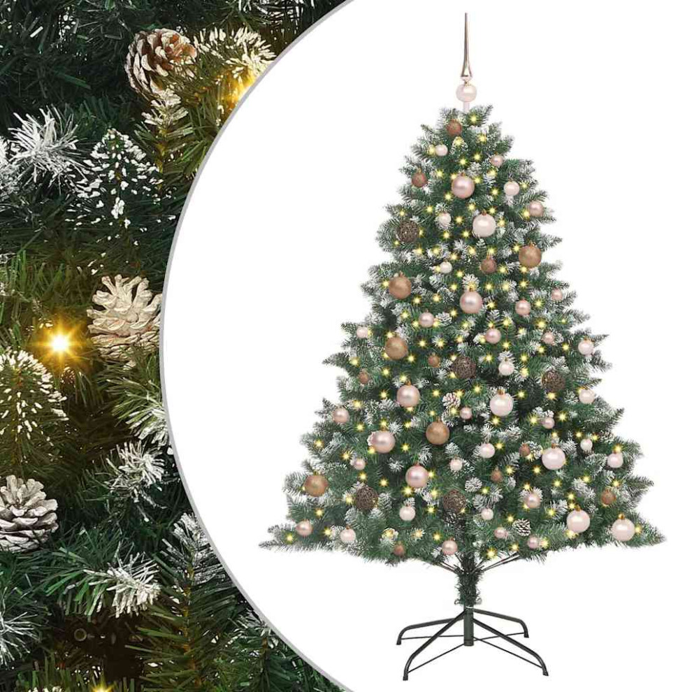 Vidaxl (180 Cm) Artificial Christmas Tree With Stand Xmas Tree Christmas Decoration Pvc