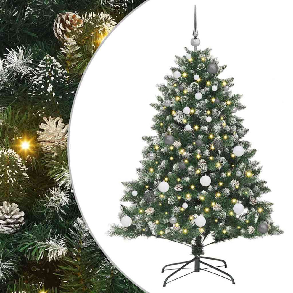 Vidaxl (150 Cm) Artificial Christmas Tree With Stand Xmas Tree Christmas Decoration Pvc