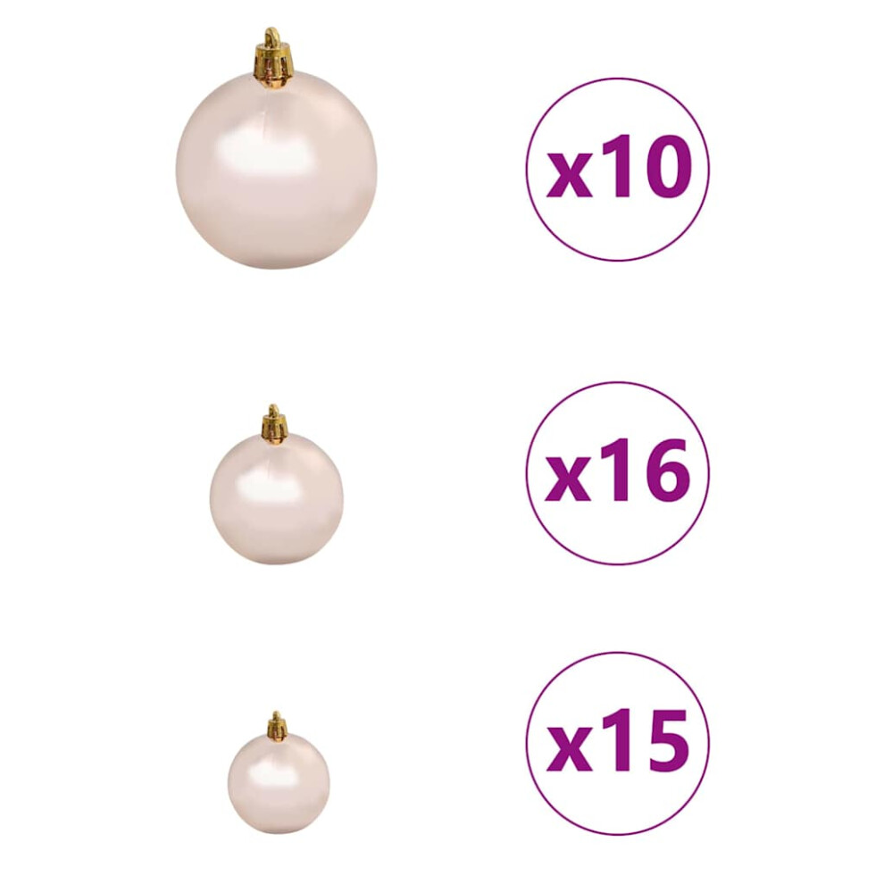 Vidaxl (240 Cm) Artificial Slim Christmas Tree With Stand Xmas Tree Decoration Pvc