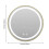 Living And Home Wall-Mounted Bathroom Adjustable LED Vanity Mirror with Demister 6