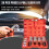 28PCS Car Press Pull Sleeve Kit Bush Bearing Removal Tool Auto Remover Set 3