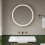 Living And Home Wall-Mounted Bathroom Adjustable LED Vanity Mirror with Demister 1