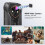 Ulefone (Orange) Ulefone RugKing 4 Pro,8GB 128GB,6.56"Inch 4