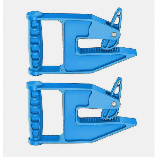 2Pcs Heavy Duty Stall Mat Handlers Mat Grippers Ergonomic Design Multipurpose Rubber Mats Puller 888