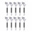 10pcs Golf Tees Wear Ant Portable Oblique Insert Decrease Frict 10 Des Golf Ball 1