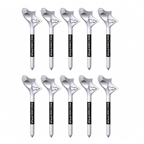 10pcs Golf Tees Wear Ant Portable Oblique Insert Decrease Frict 10 Des Golf Ball
