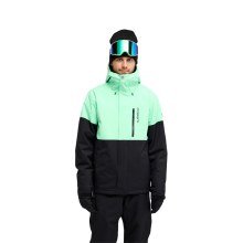 (M, Spring Bouquet) Quiksilver Mens Titano 10K Technical Ski Jacket