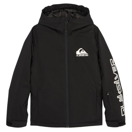 Quiksilver (10 Yrs, Black) Quiksilver Kids Mission Solid 10K Technical Ski Jacket