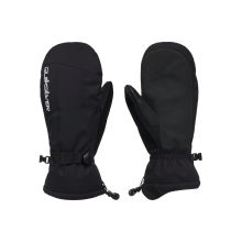 (M, True Black) Quiksilver Mens Mission Technical Ski Mittens
