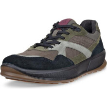 (9 - 9.5 UK (43EU), Multicolour Green) ECCO Mens Byway 2.0 Suede Trainers