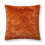 Homescapes Faux Fur Textured Pumpkin Cushion with Cover 1