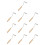 10X Fiberglass Laminating Roller, Bubble Paddle Tool for DIY Resin Projects, Durable Professional Tool 1
