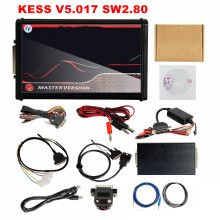 KESS V5.017 KTAG V7.020 ECU programmeringsset, rood, voor auto, vrachtwagen en tractor