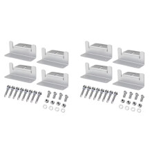 8er-Set Solarmodul-Montagehalterungs-Kits PV-Panel-Dach Solarmodul-Aluminium-Montagehalterung Typ Z